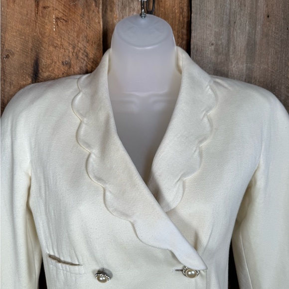 Valentino Vintage Cream Bolero - size X-Small - Picture 2 of 14